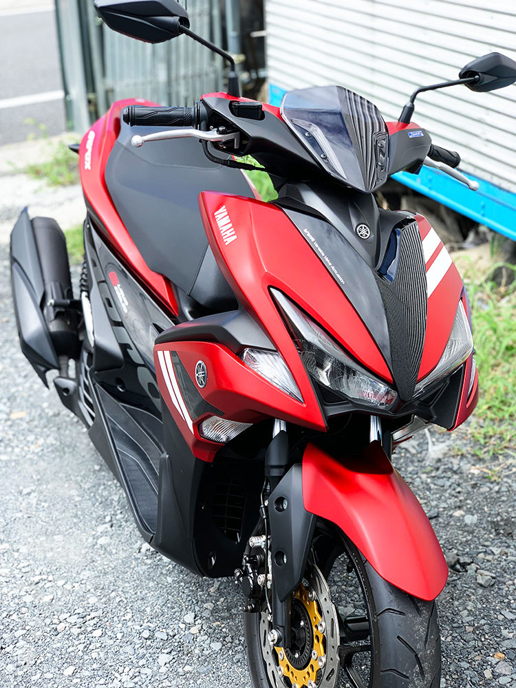 入荷予定！YAMAHA AEROX155 ABS – 京都のバイクショップSPEC-M（スペックエム）｜公式サイト