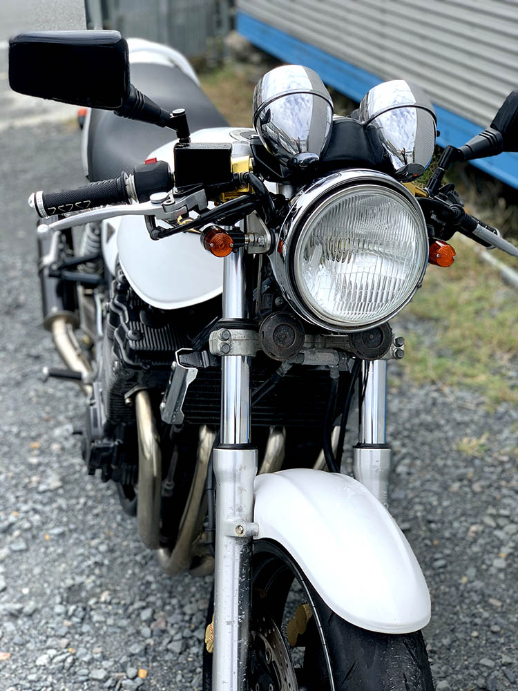 中古バイク 入荷予定！SUZUKI INAZUMA400 GK7BA 京都のバイクショップ