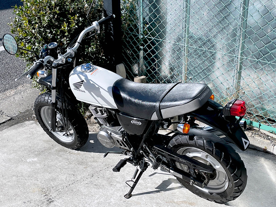 ホンダ エイプ100（APE100) HC07 武川125改 SPパーツ多用 セッティング 