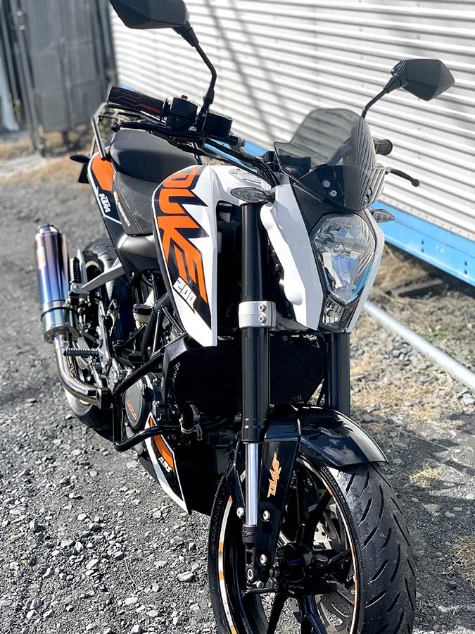 KTM 中古バイク／入荷予定！KTM 200DUKE（200デューク）ABS – 京都のバイクショップSPEC-M