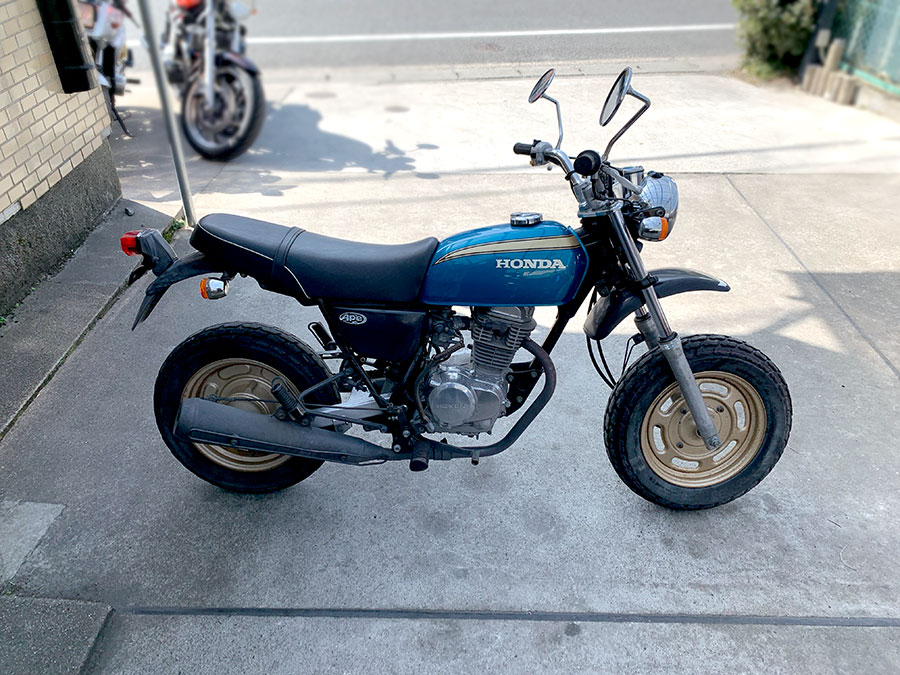 京都 中古バイク 入荷予定！HONDA Ape 100 HC07 – 京都のバイク
