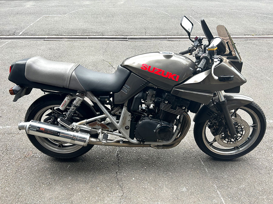 京都 中古バイク スズキ バイク SUZUKI GSX400S 刀 GK77A – 京都 バイクショップ SPEC-M