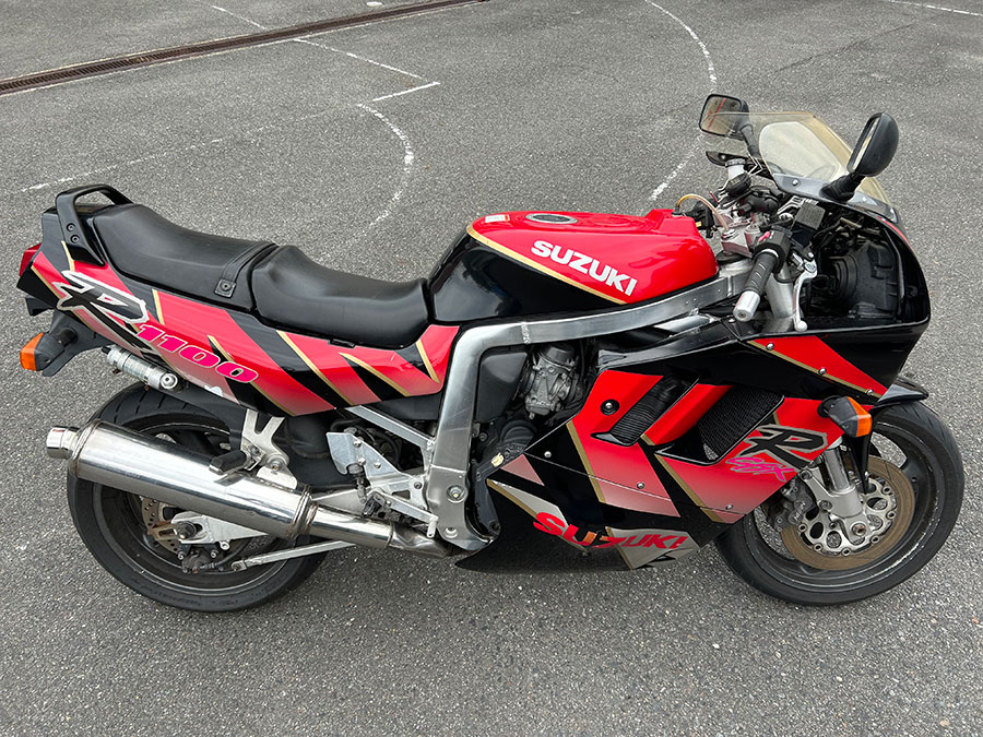 京都 中古バイク スズキ SUZUKI GSX-R1100 GV73A – 京都 バイクショップ SPEC-M 4248